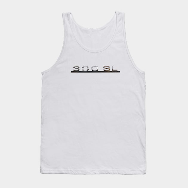 Mercedes-Benz 300 SL Convertible W198 Emblem Tank Top by PauHanaDesign